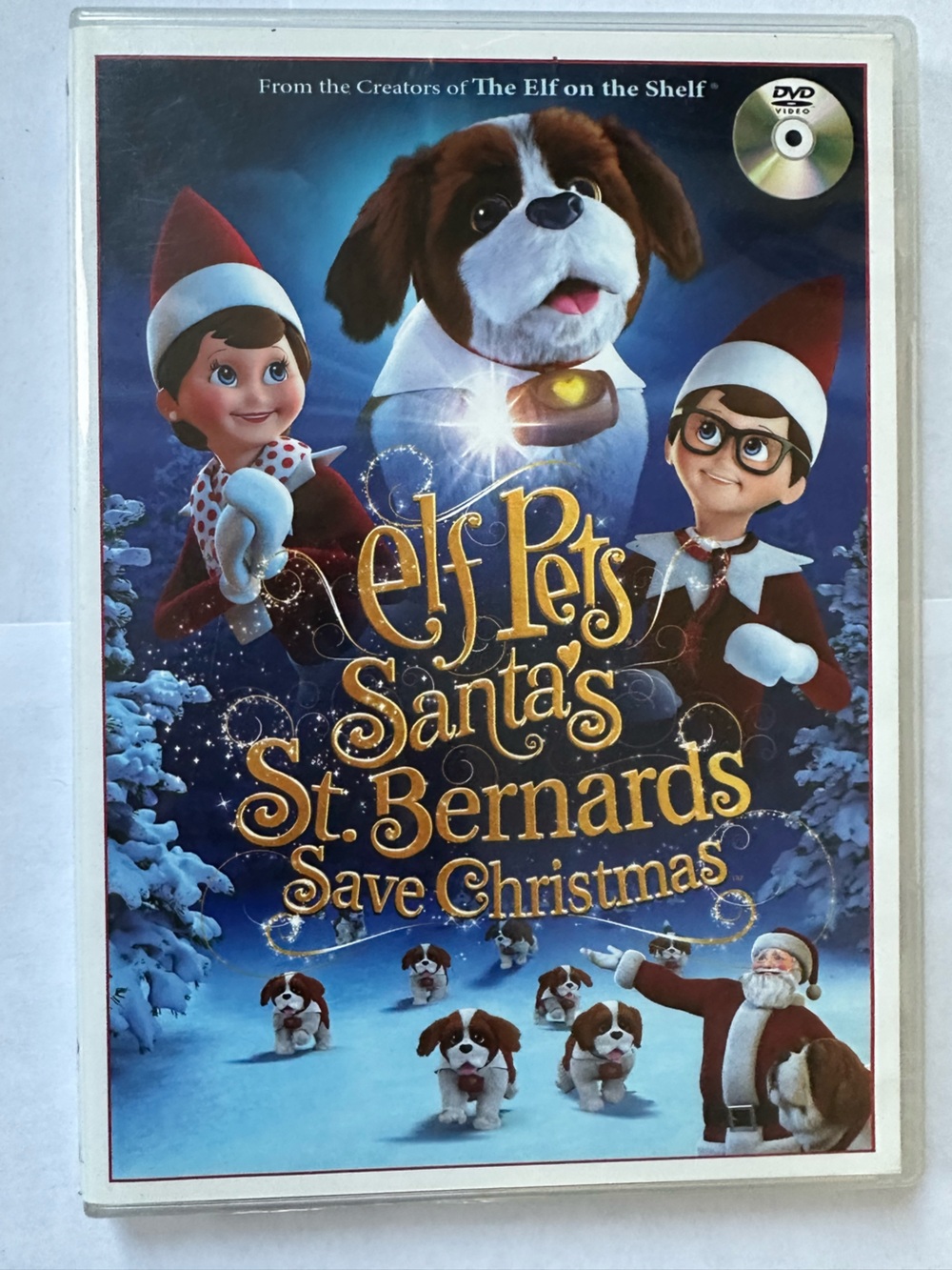 Elf Pets: Santa's St. Bernards DVD Christmas movie